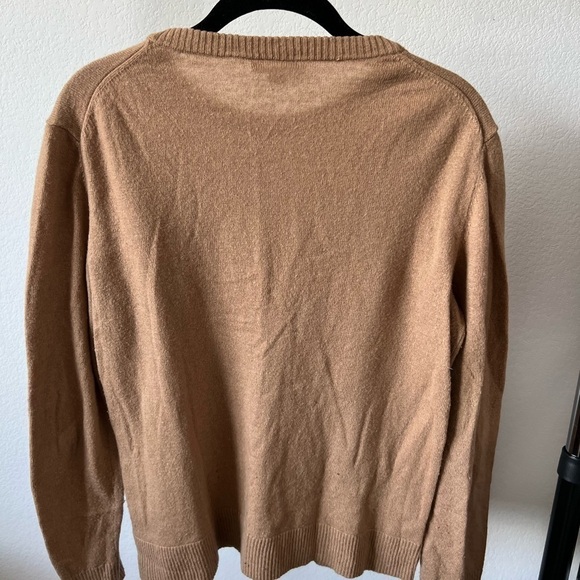 𝅺saks Fifth Ave Women’s‎ “Ciao” Cashmere Sweater Size Medium - Picture 5 of 7